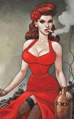 Pin-up de Beltran