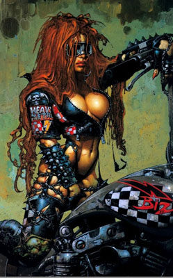 Pin-up de Bisley