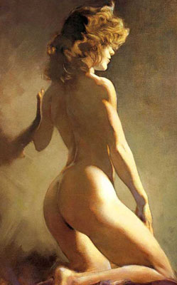 Pin-up de Frazetta