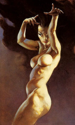 Pin-up de Frazetta