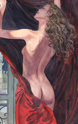 Pin-up de Manara