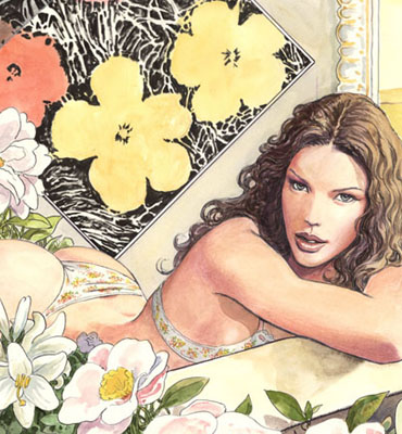 Pin-up de Manara